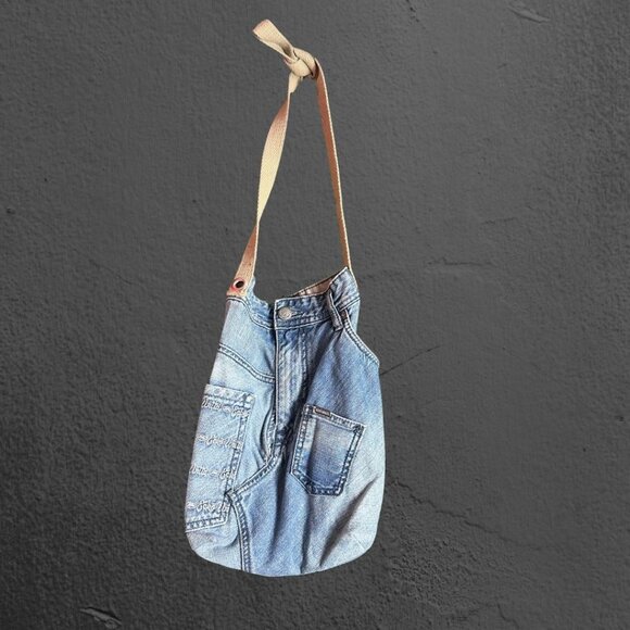 UpShabby Ecko Unltd Upcycled Hobo Bag - Picture 2 of 6